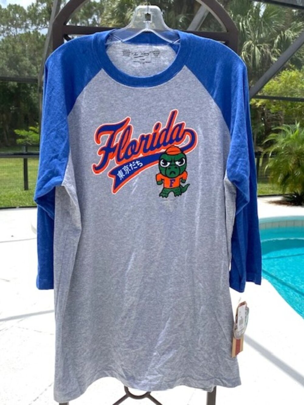 Florida Gators T-Shirt Tokyo-Dachi Baseball Extra Large XL